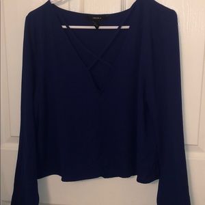 Long sleeve blouse